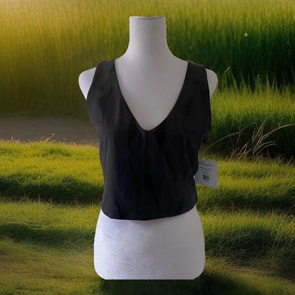 Whisper Active Wear Racerback  Unpadded Pulse Bra Black Camo XL NWT - Picture 2 of 6